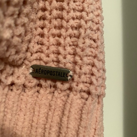 Pink Aeropostale knit oversized cardigan - Picture 2 of 5